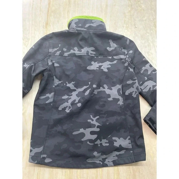 SNOZU Extreme Gear Boy's Jacket Snow Ski Size (L) 14/16 CAMO Black Zip Pockets‎ - Picture 3 of 5